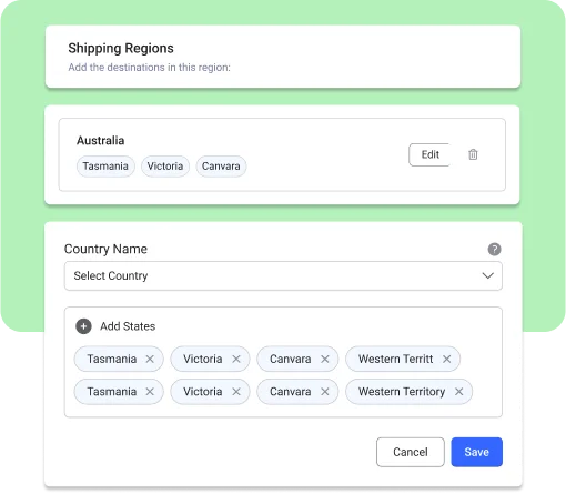 Regional Shipping
